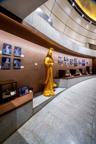 圖為觀音蓮花苑內部展示展覽空間。澳門特區(qū)文化局供圖