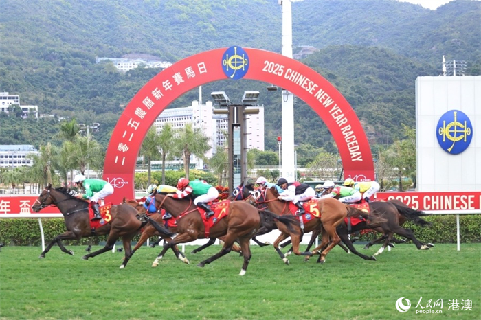 當(dāng)日焦點(diǎn)賽事“賀年杯”。人民網(wǎng) 吳宇揚(yáng)揚(yáng)攝