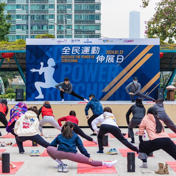 健康企業(yè)舉辦健康促進(jìn)活動。主辦方供圖