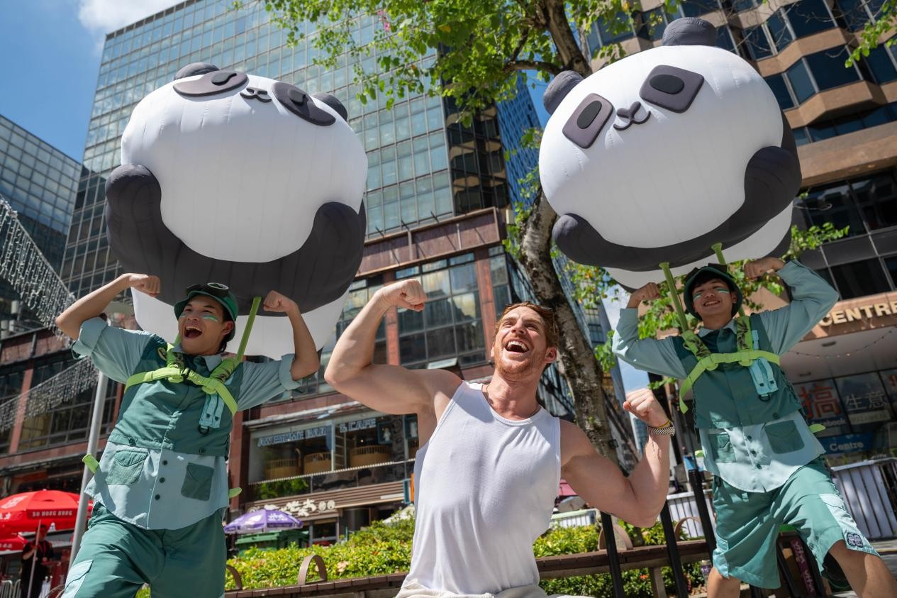 現(xiàn)場設有各類活動體驗。香港旅發(fā)局供圖