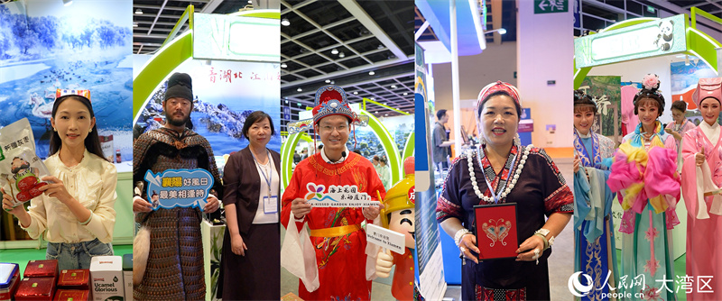 多個內(nèi)地?。ㄊ?、區(qū)）集中參展，推介優(yōu)勢文旅資源。人民網(wǎng) 吳宇揚(yáng)揚(yáng)制圖