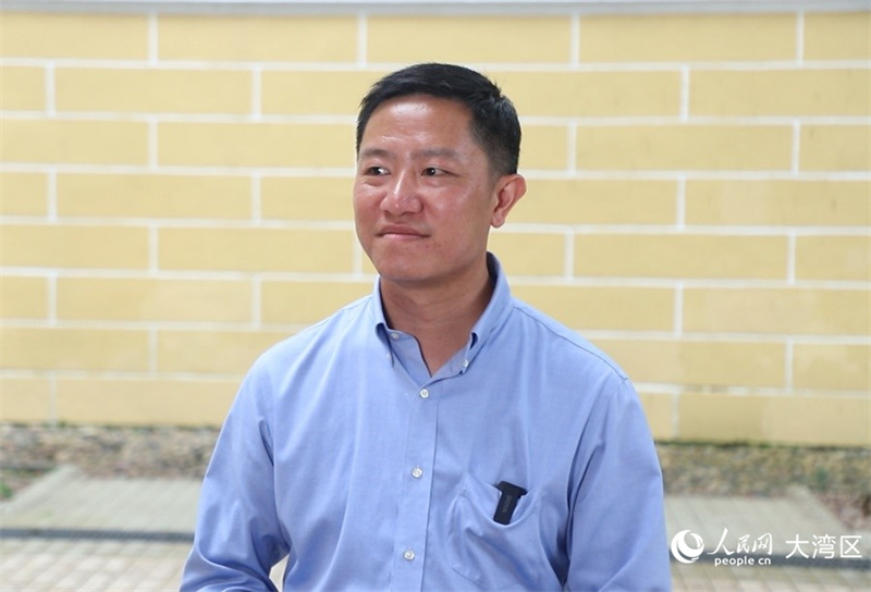 澳門特區(qū)政府文化局文化遺產(chǎn)保護(hù)處處長何卓鋒接受采訪。人民網(wǎng) 吳宇揚(yáng)揚(yáng)攝