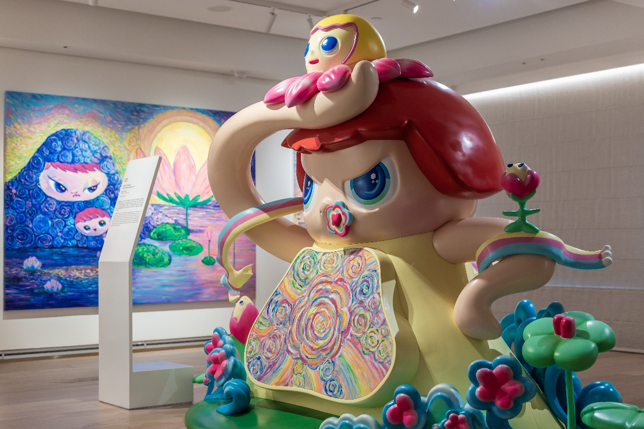 圖為平行展《無界藝象：國際當(dāng)代藝術(shù)展》作品。（主辦方供圖）