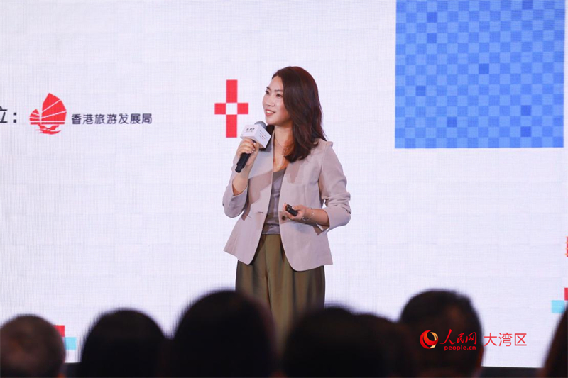 騰訊微信戰(zhàn)略研究院院長(zhǎng)周博云致辭。人民網(wǎng) 吳宇揚(yáng)揚(yáng)攝