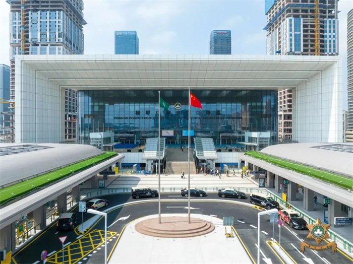 圖為橫琴口岸外景。澳門特區(qū)治安警察局供圖
