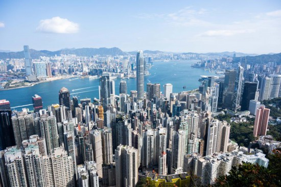香港城市風光。新華社記者 陳鐸 攝（資料照片）